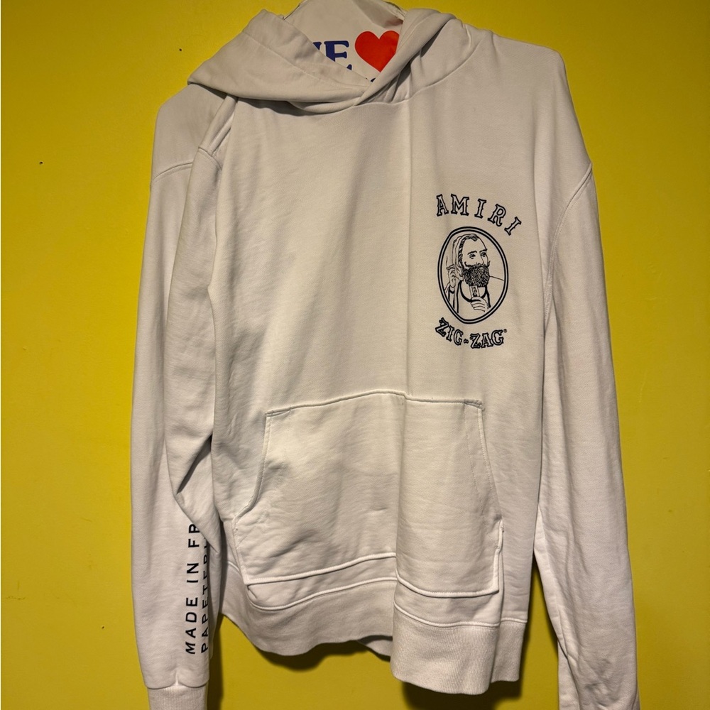 Amiri Zig-Zag Graphic Sweatshirt Medium